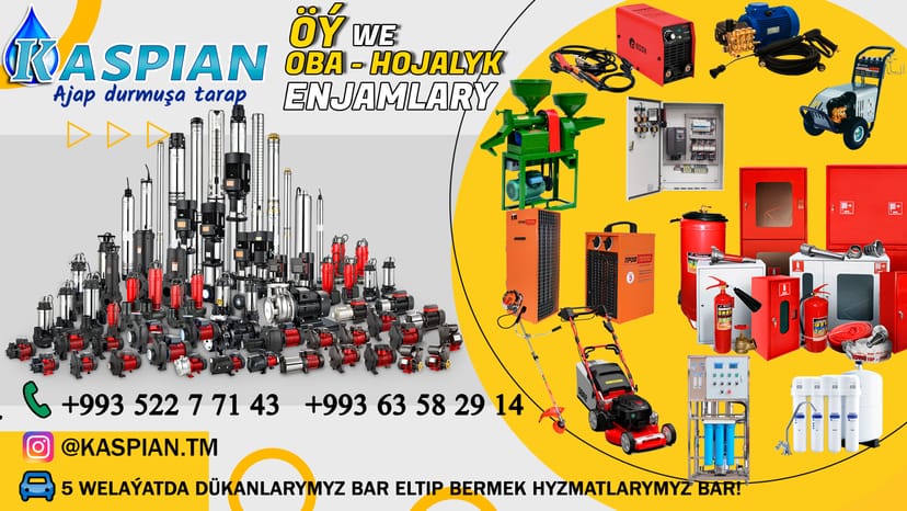 Nasos we oba hojalyk harytlary