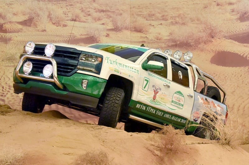 11 сентября в Туркменистане стартует авторалли «Амуль-Хазар 2018»
