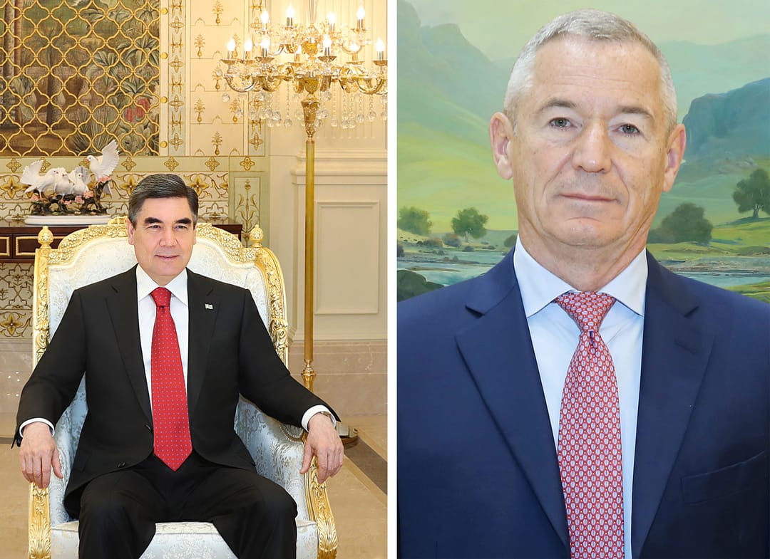 Berdimuhamedov and Makarov discussed preparations for the world Cycling Championships in Turkmenistan