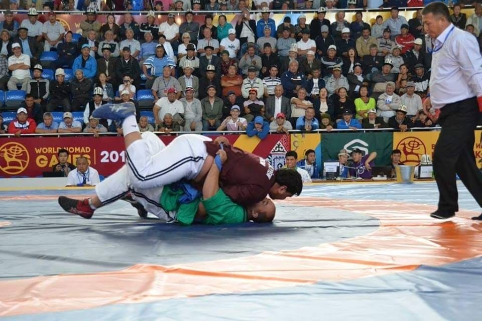 Туркменистан выиграл всё «золото» в гореш на Играх кочевников в Кыргызстане