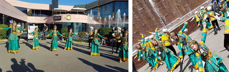 Детский ансамбль «Рухыбелент чагалар»  принял участие  на Празднике детей в Турции