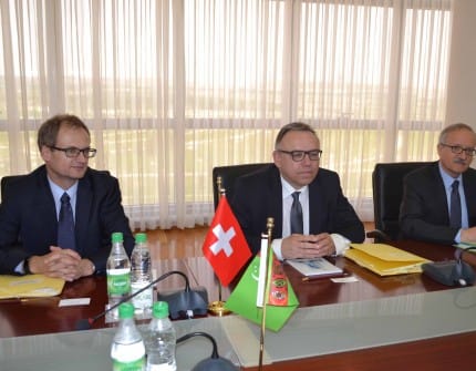 Туркменистан и Швейцария провели в Ашхабаде политические консультации