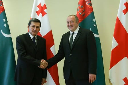 Глава МИД Туркменистана провел переговоры с руководством Грузии