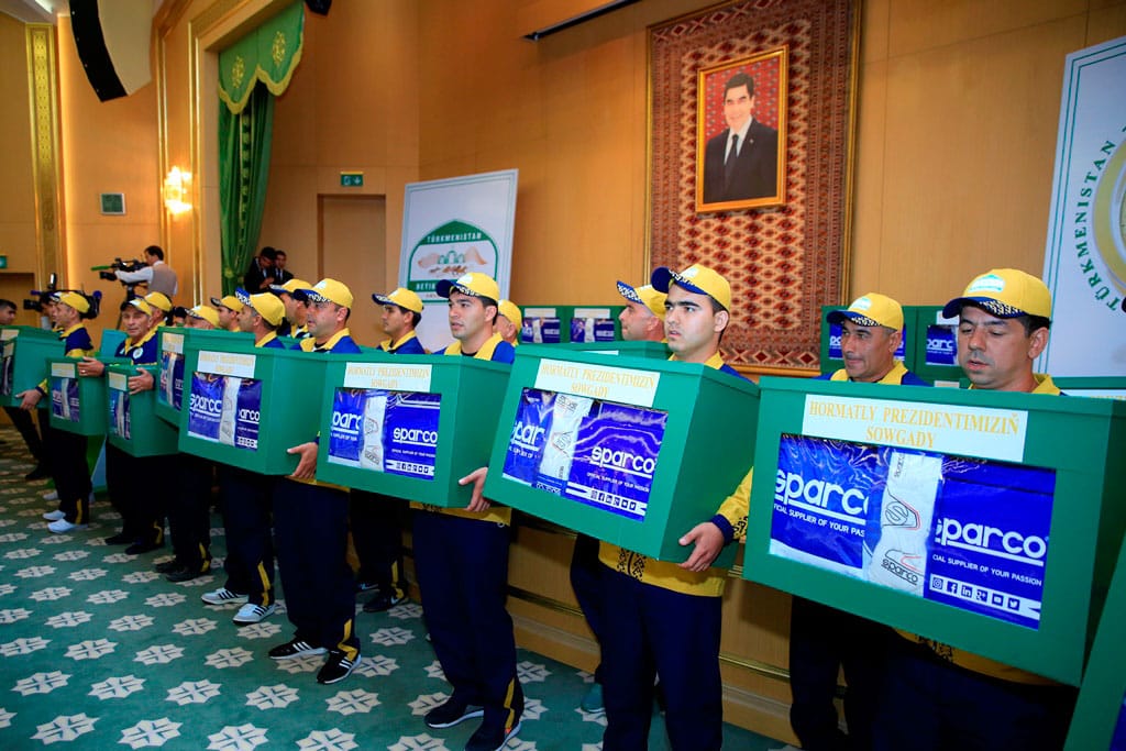 Türk­men to­pa­ry “Amul — Ha­zar 2018” hal­ka­ra aw­to­ral­li­si­ne taý­ýar