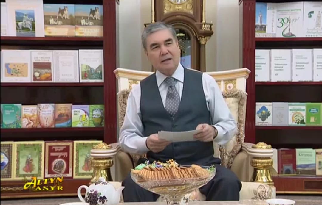 Бердымухамедов написал новый стих о родном крае