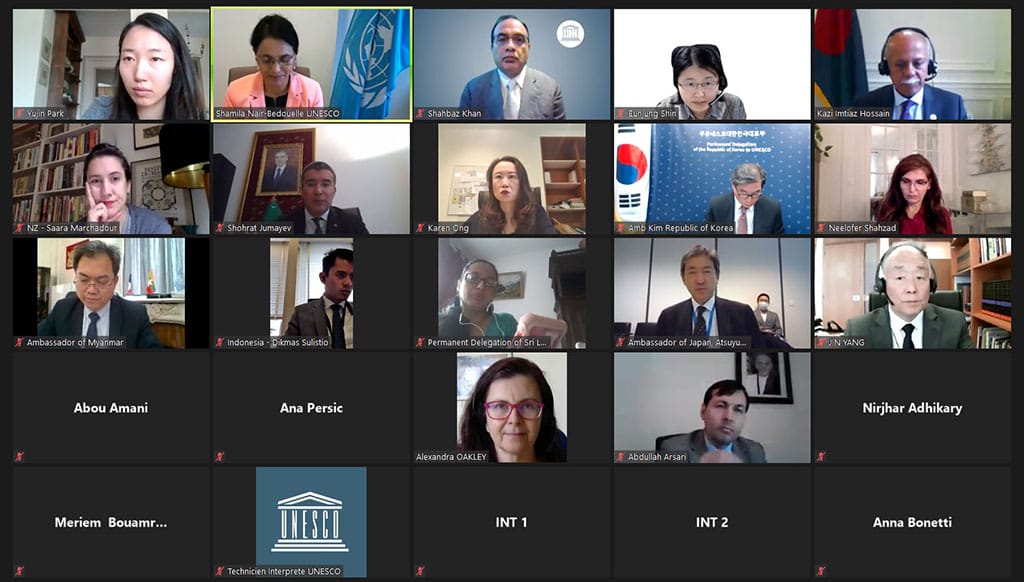 Туркменистан выступил с заявлением на пленарном заседании региональной группы ЮНЕСКО