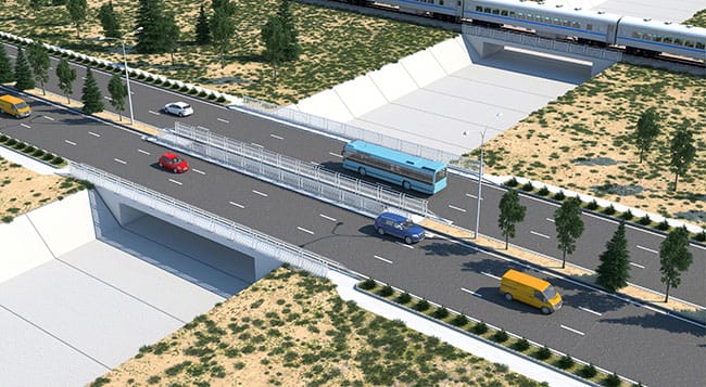 Компания «Возрождение» возводит селезащитные сооружения на юге Ашхабада