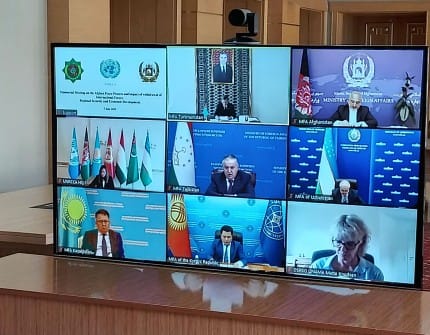 Merkezi Aziýanyň döwletleri Owganystanda howpsuzlygy pugtalandyrmagy maslahatlaşýarlar 