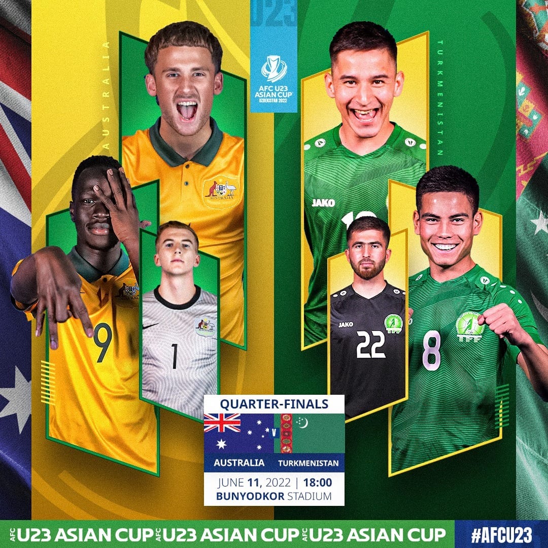 Объявлен стартовый состав молодёжной сборной Туркменистана на матч с Австралией