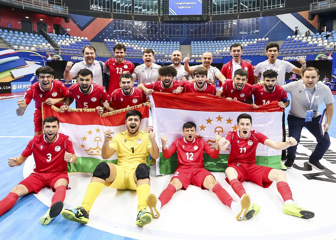 The national futsal team of Tajikistan reached the quarterfinals of the Asian Cup-2022