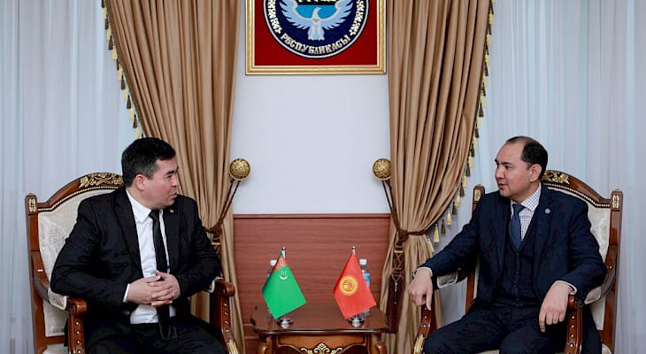 Посол Туркменистана и замглавы МИД Киргизии обсудили перспективы сотрудничества