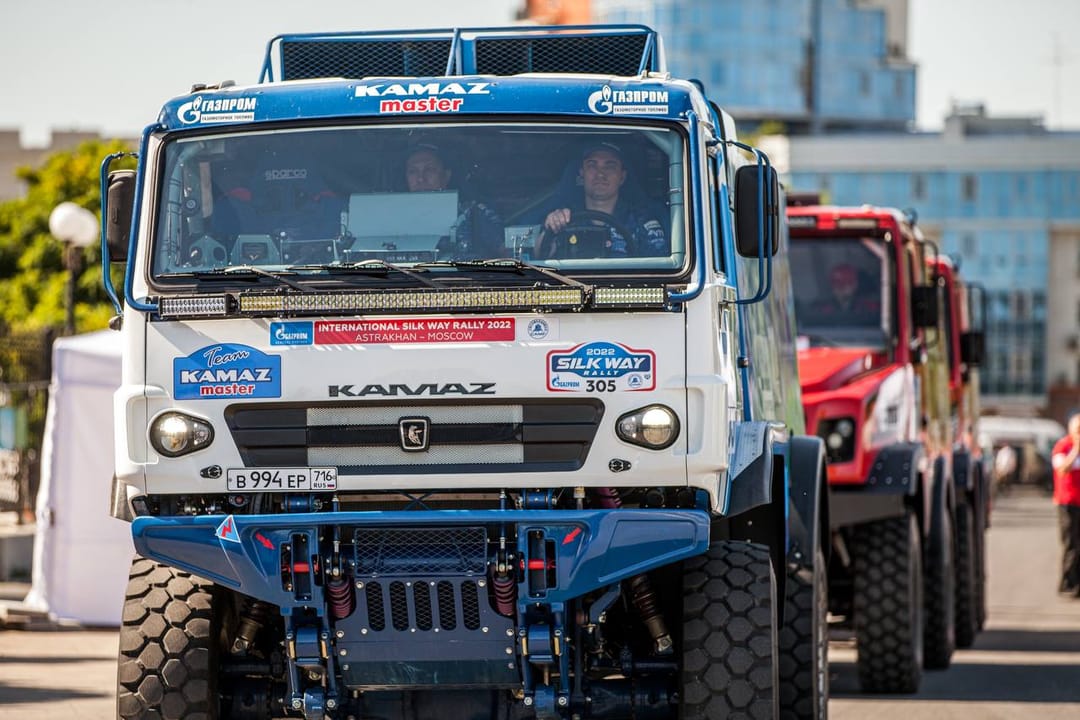 “KAMAZ-master” team started at the rally “Silk Road 2022”