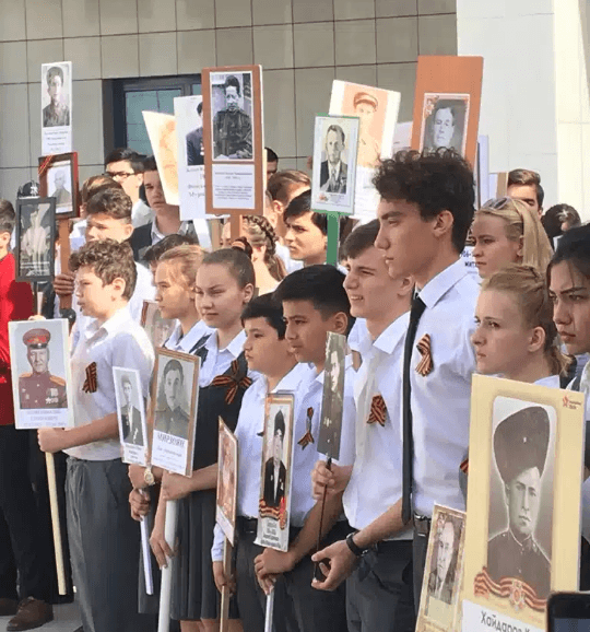 В столице Туркменистана прошагал "Бессмертный полк"