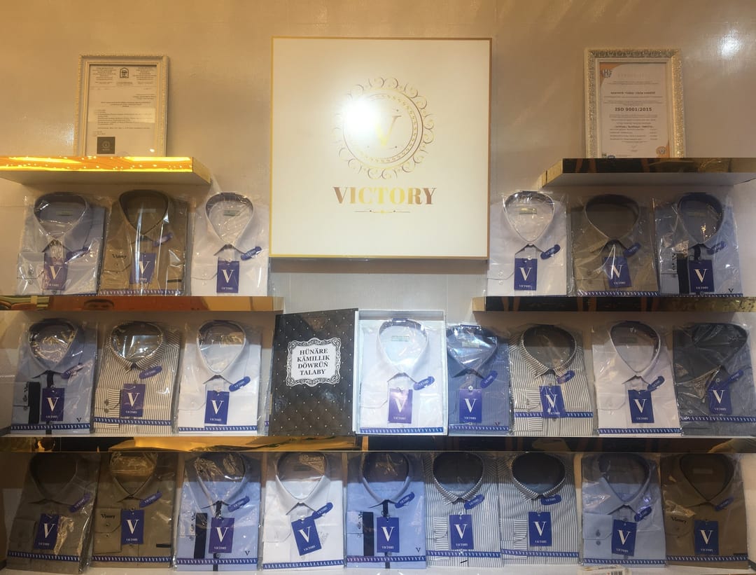 «Ýeňiş» tikin fabrigi «Victory» brendi bilen tanyşdyrdy