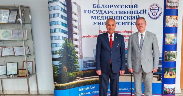 Tıp eğitiminde, Türkmen-Belarus işbirliğinin yönleri değerlendirildi