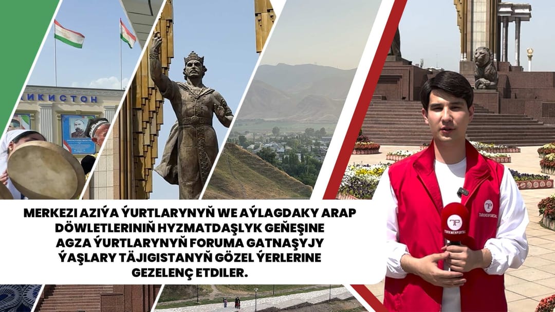 Merkezi Aziýa ýurtlarynyň we Aýlagdaky arap döwletleriniň ýaşlary Täjigistanyň gözel ýerlerine gezelenç etdiler