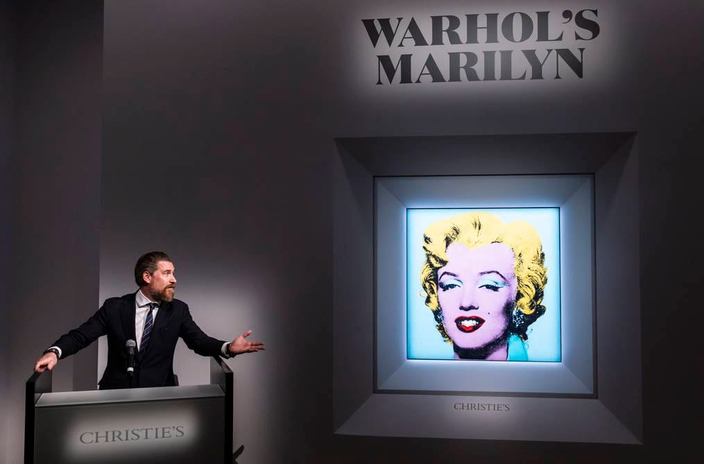 Portrait of Marilyn Monroe sold for 195 million USD