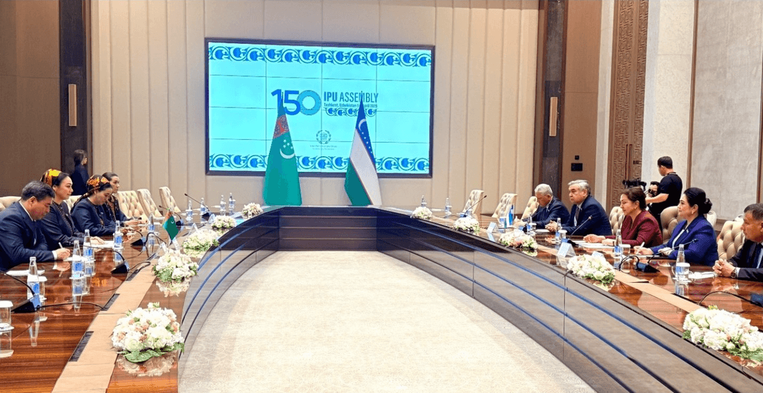 Türkmenistanyň Mejlisiniň Başlygynyň Özbegistan Respublikasynyň Oliý Majlisiniň Senatynyň Başlygy bilen duşuşdy