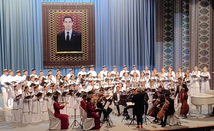 The Week of European Culture in Turkmenistan ended with a concert in Mary