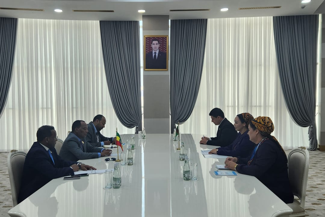 Efiopiýanyň Parlament wekilleri Türkmenistanda geçiriljek halkara çärelere çagyryldy