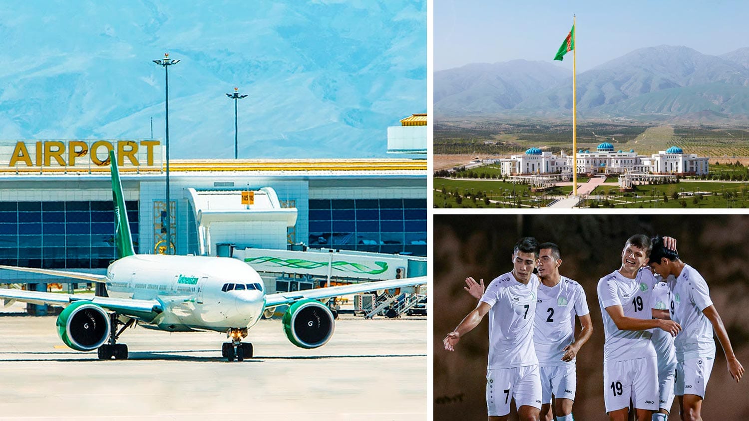 Turkmenistan intends to increase the number of international flights, the Main Flag Square will be reconstructed in Ashgabat, the youth team of Turkmenistan defeated the Northern Mariana Islands
