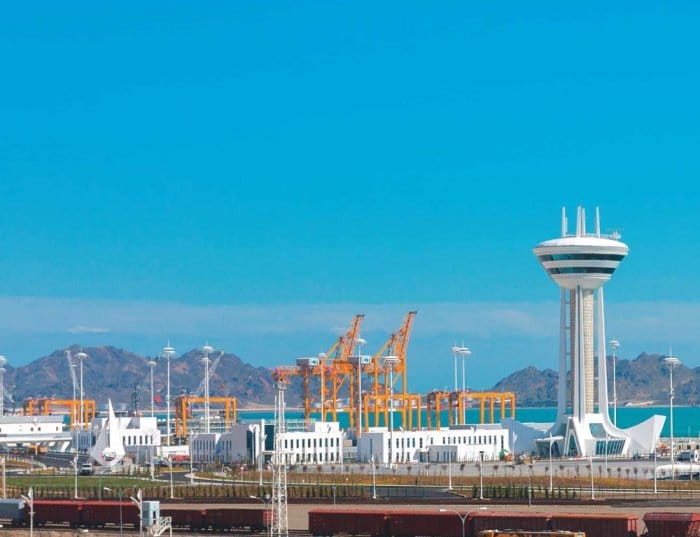 Petersburg shipbuilders build ships from composite materials for Turkmenistan