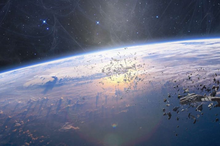 Ýeriň orbitasyndaky kosmos zibiliň sany belli boldy