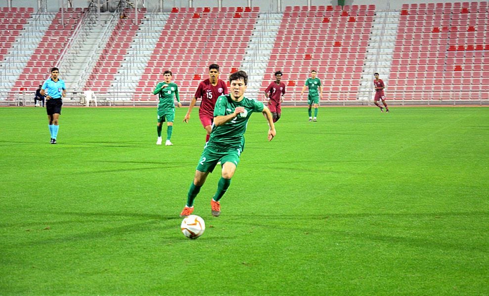 Qatar national under-23 football team escapes defeat in a friendly match against Turkmenistan