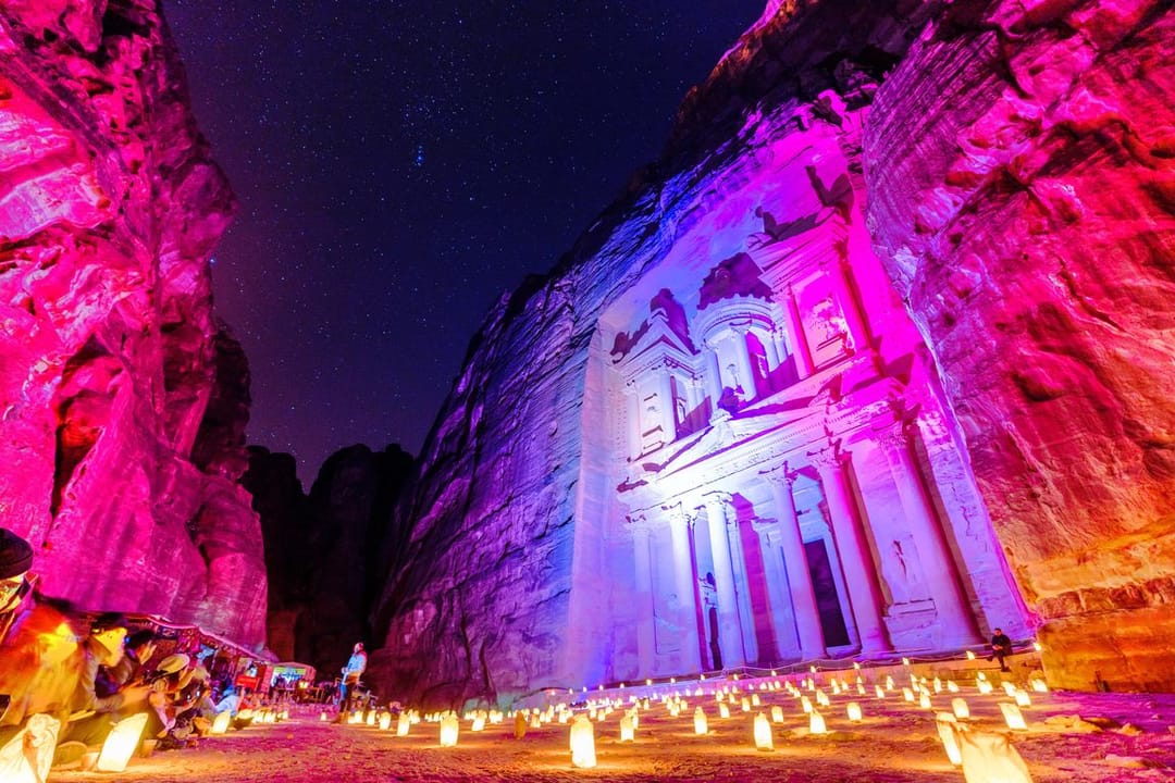 Iordaniýada yşyk festiwaly geçýär