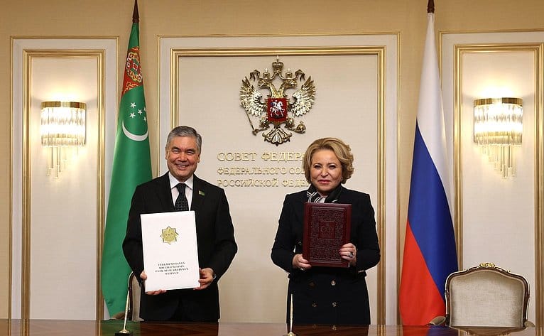 Turkmenistan and Russia signed an agreement on the establishment of an inter-parliamentary commission on cooperation