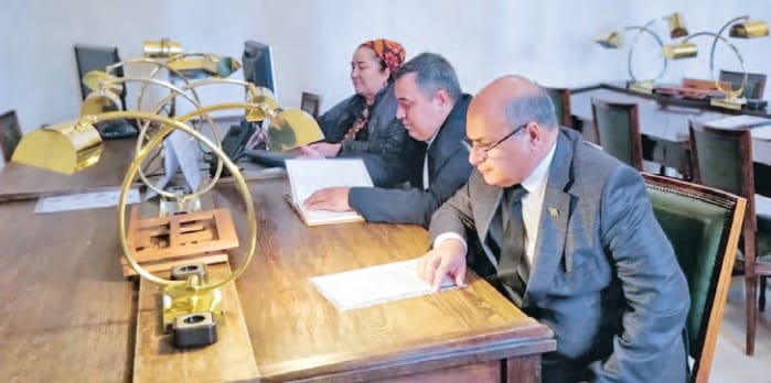 Türkmen alymlary Ispaniýada iş saparynda boldular