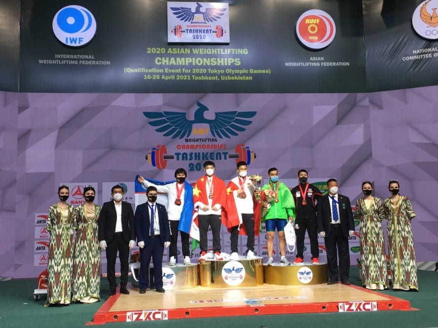 Штангист Реджепов завоевал «бронзу» на чемпионате Азии в весовой категории до 81 кг
