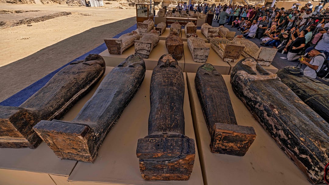 Largest cache of bronze statues found in Egypt
