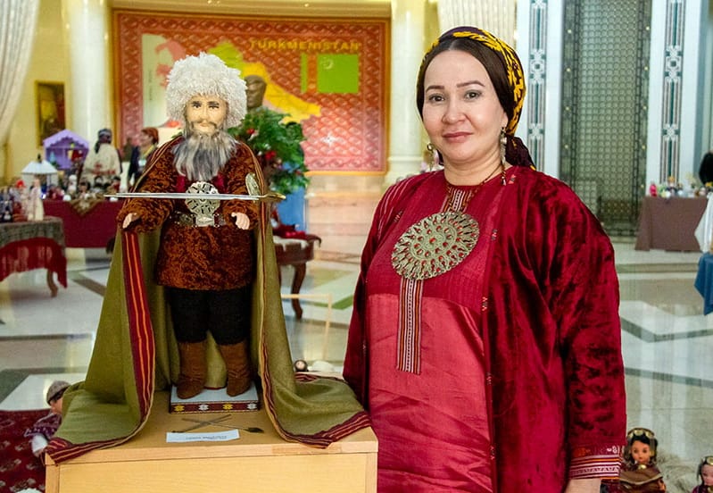 Exhibition “The world of dolls and toys” opened in Ashgabat