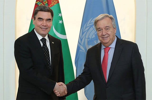 Туркменистан отметил 29-ю годовщину вступления в ООН