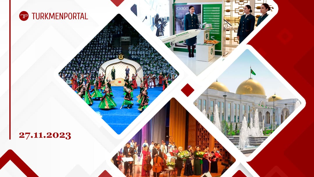 The World Kurash Championship started in Turkmenistan, the delegation of Turkmenistan went to Dushanbe, the law on the state budget of Turkmenistan for 2024 was published and other news