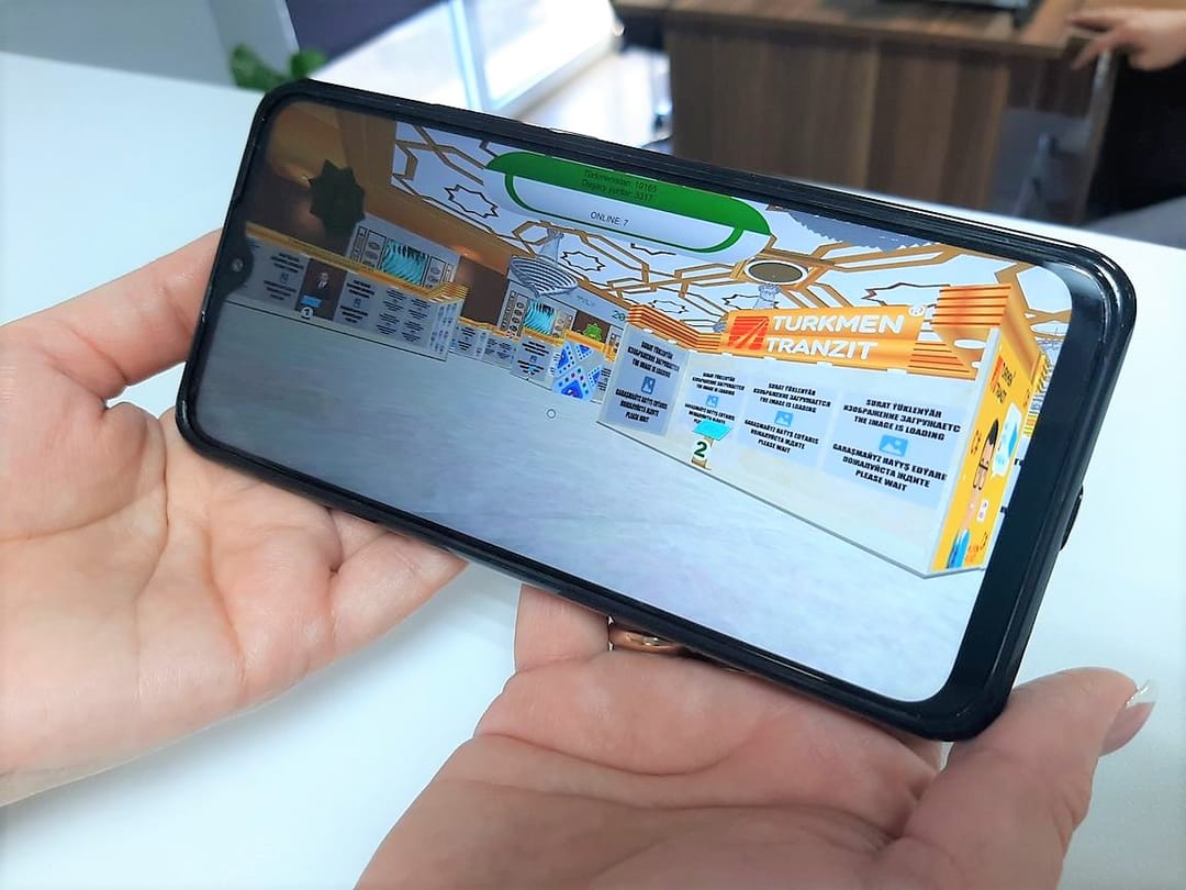 «Туркмен-Транзит» предлагает возможность смотреть виртуальную выставку на экране мобильных устройств