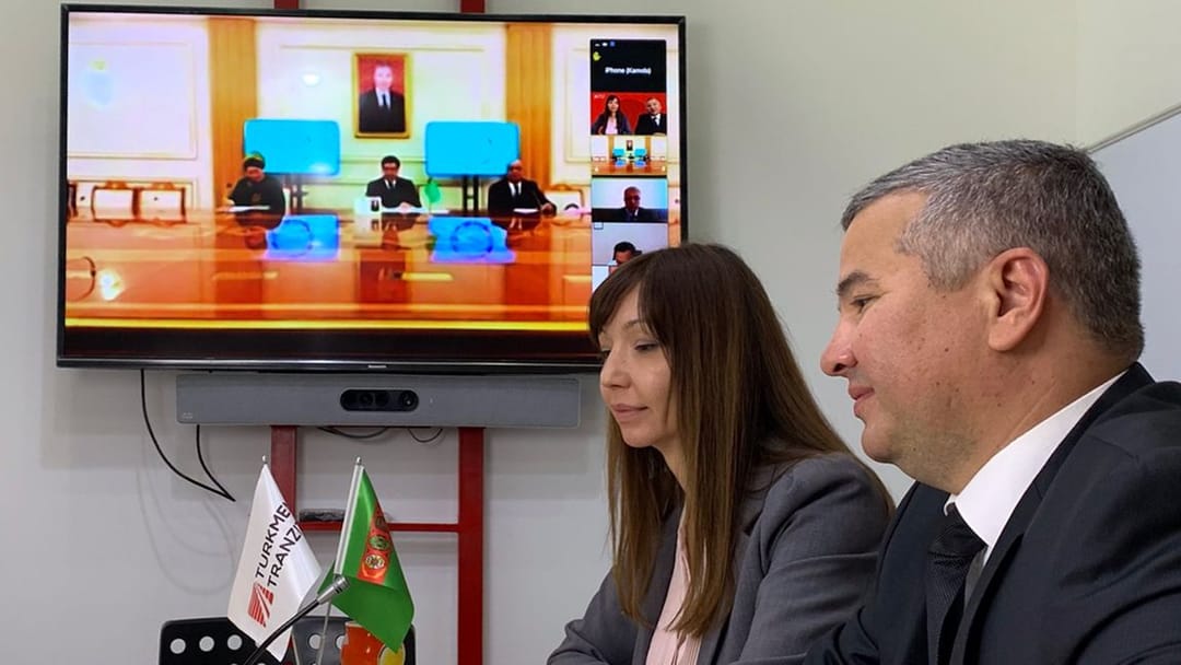Компания «Туркмен-транзит» приняла участие в онлайн-конференции Торгово-промышленных палат стран СНГ
