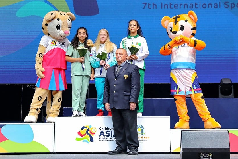 Туркменская спортсменка выиграла бронзу в вольной борьбе на спортивных играх «Дети Азии»
