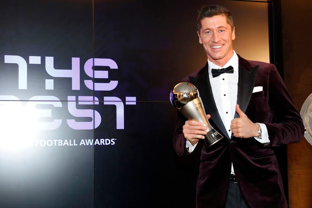 Robert Lewandowski named as a FIFA World Player of the Year for the second time in a row