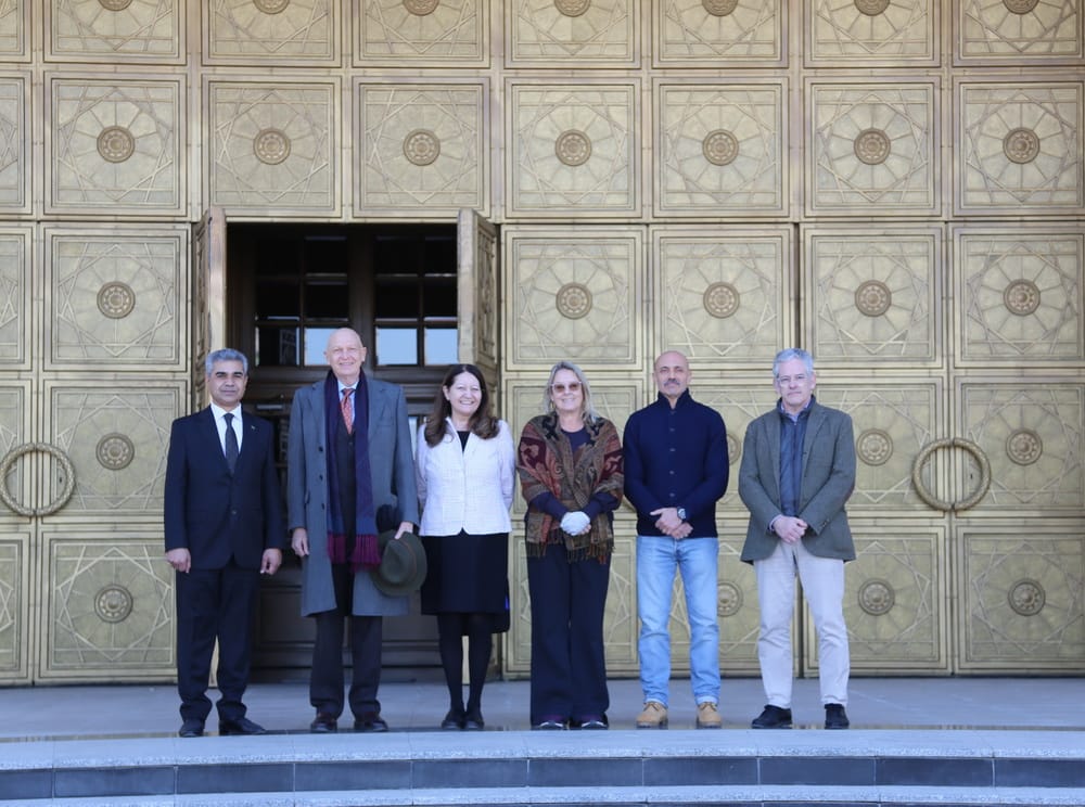 The first stage of the project on the preservation of the ancient sculpture "Buddha's head" has been completed in Turkmenistan