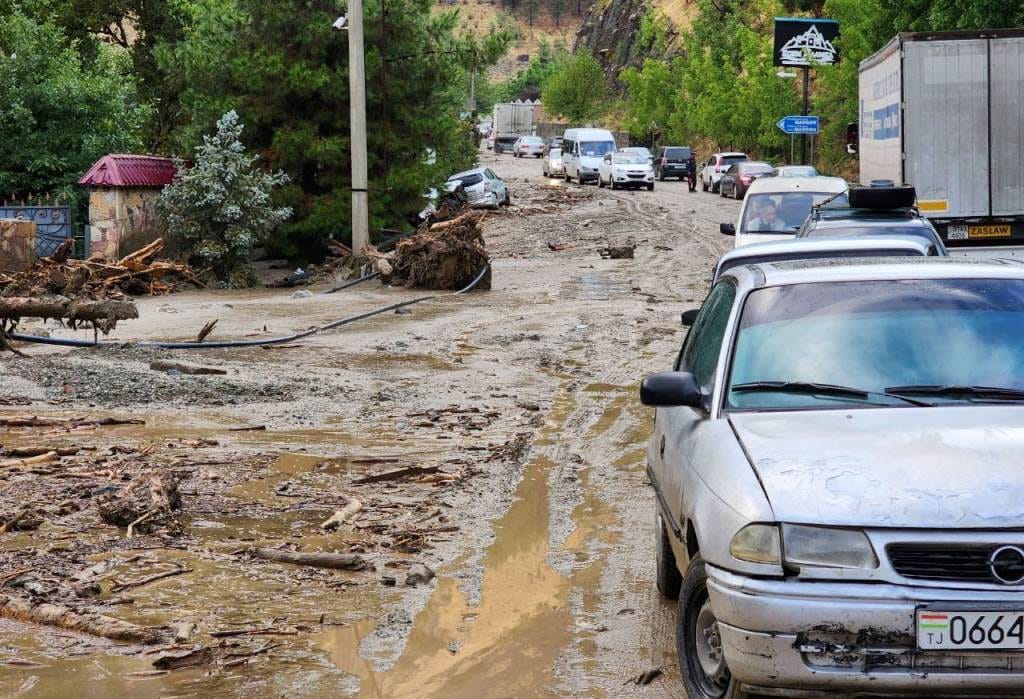 The head of Turkmenistan expressed condolences to Rahmon in connection with the death of 13 people after the rains in Tajikistan