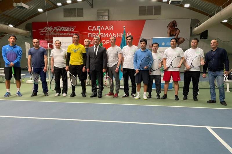 Посольство Туркменистана в Казахстане организовало спортивный праздник