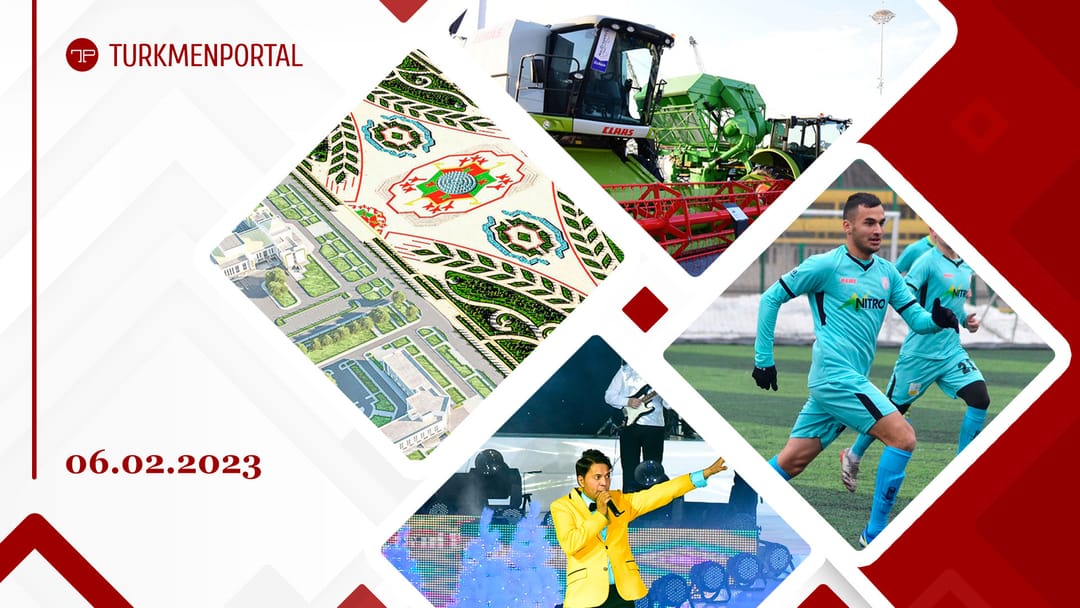 Новый центр Ахала – Аркадаг – удостоится сертификатов «зелёный» и «умный» город, Минсельхоз Туркменистана заключит контракты с зарубежными компаниями, в Ашхабаде побывал известный певец из Таджикистана и другие новости