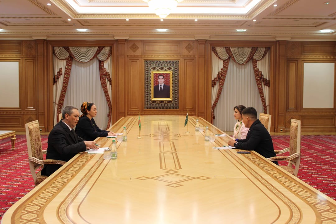 Türkmenistanyň Mejlisiniň Başlygy Pakistanyň Aşgabatdaky ilçisi bilen duşuşdy