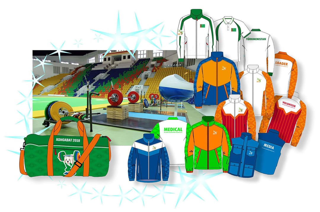 В Туркменистане к ЧМ-2018 по тяжёлой атлетике изготовили около 1300 комплектов одежды
