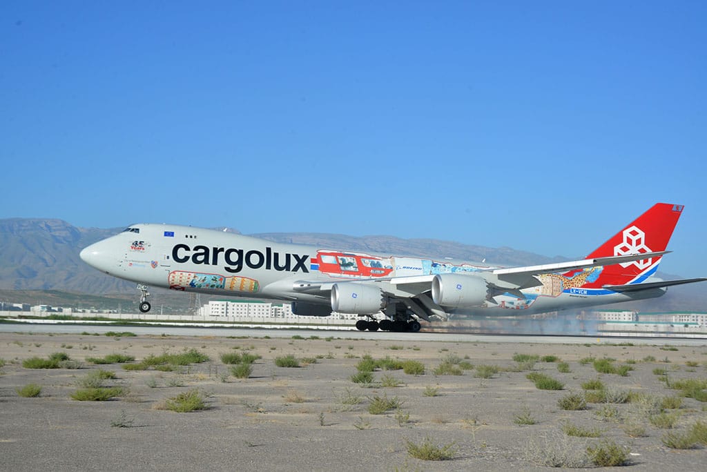В аэропортах Туркменистана самолёты Cargolux пользуются льготным тарифом при дозаправке