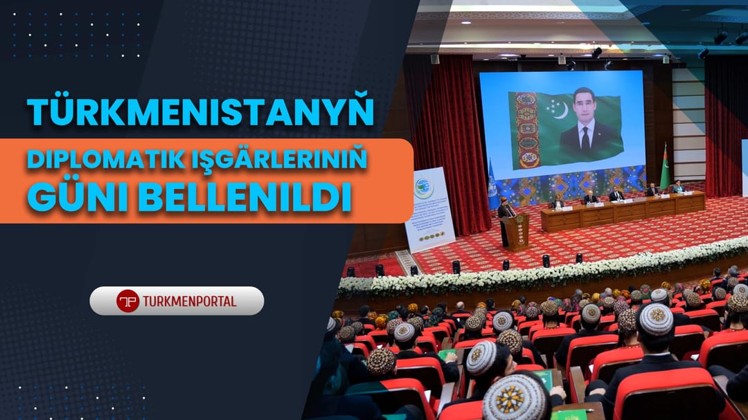Türkmenistan Diplomatik Personel Günü kutlandı