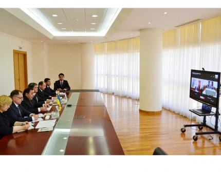 Туркмено-украинские консультации прошли в видеоформате