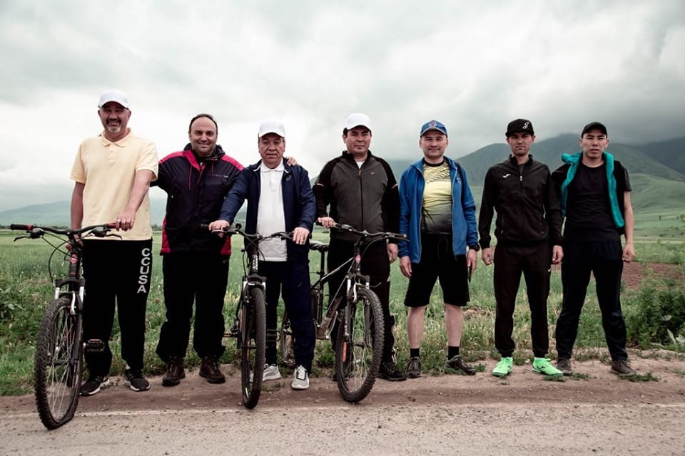 В Кыргызстане провели велопробег, организованный Посольством Туркменистана